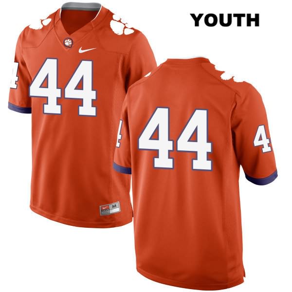 Youth Clemson Tigers #44 Nyles Pinckney Stitched Orange Authentic Nike No Name NCAA College Football Jersey WSO4546FX